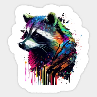 Raccoon Sticker